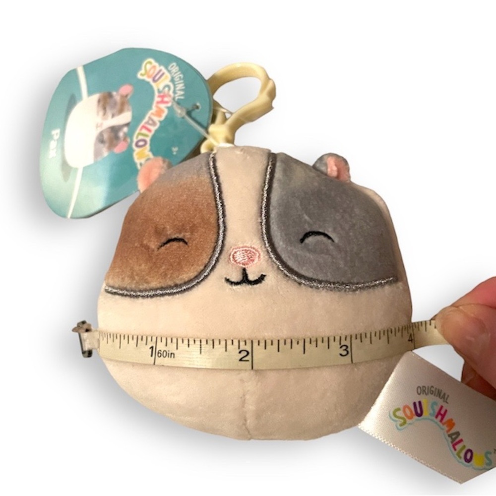Squishmallow Pax 3.5 Inches Mini Plush Clip On Keychain - Picture 4 of 4